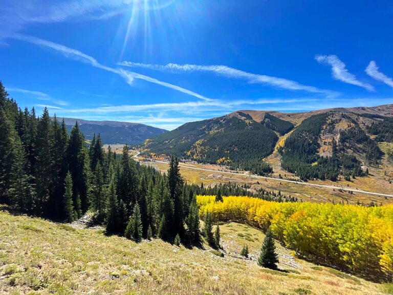 Valley shot from Leadville Train