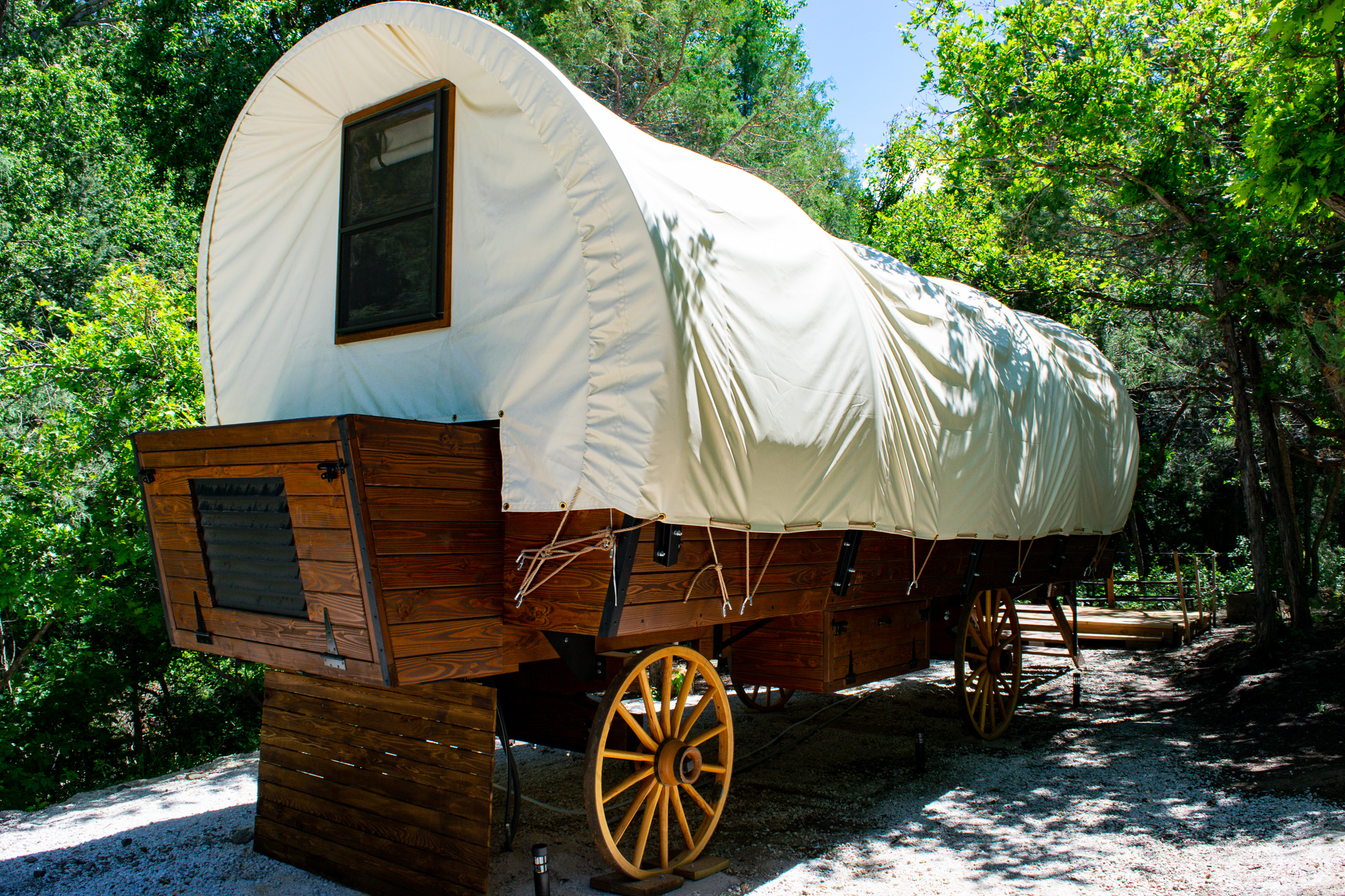 Covered Wagon Exterior