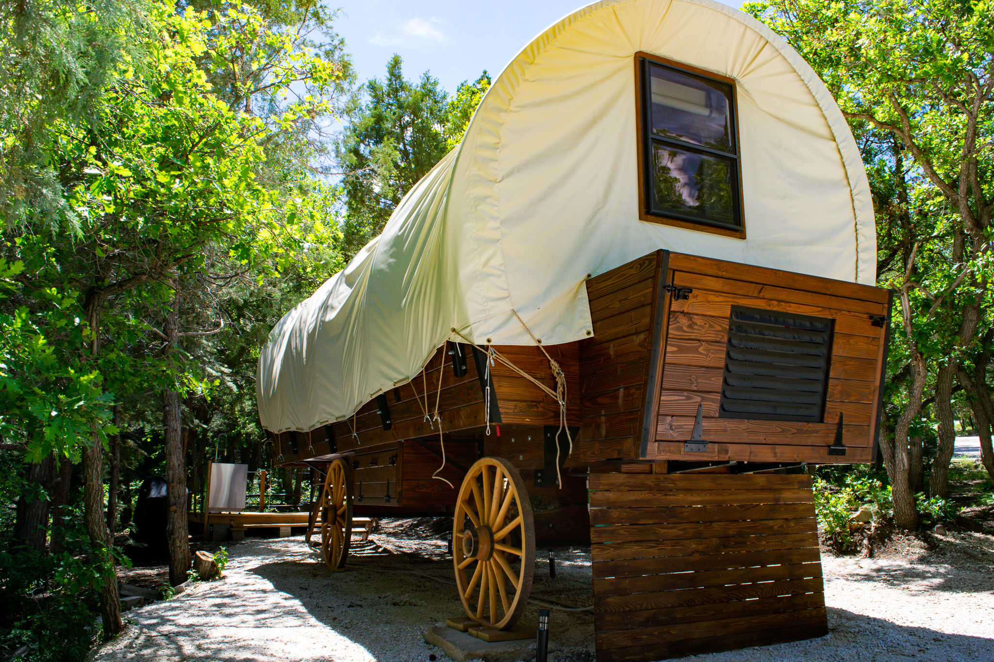 Covered Wagon Exterior